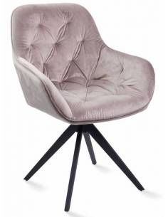 Armchair MOON light brown
