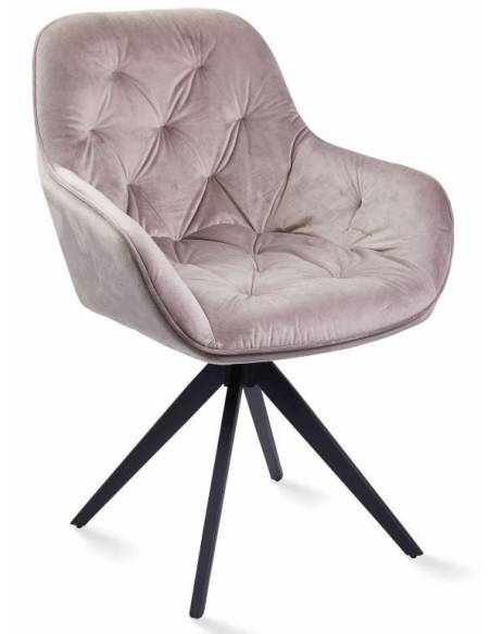 Armchair MOON light brown