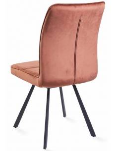 Sedia girevole VIA VIC rame