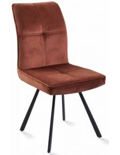 Sedia girevole VIA VIC rame
