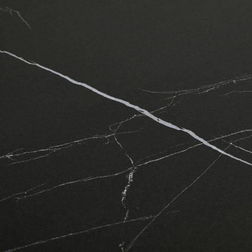 Extendable dining table ARTISTICO black...