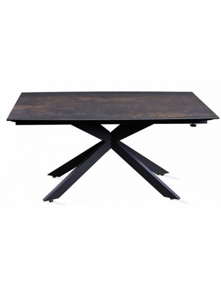 Tavolo allungabile RENZO iron moss 160(240)x90x75