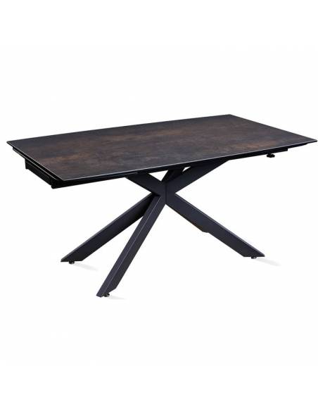 Tavolo allungabile RENZO iron moss 160(240)x90x75