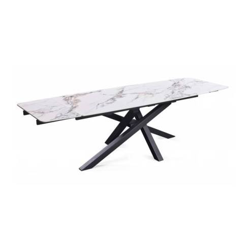 Extendable dining table ARTISTICO butterfly...