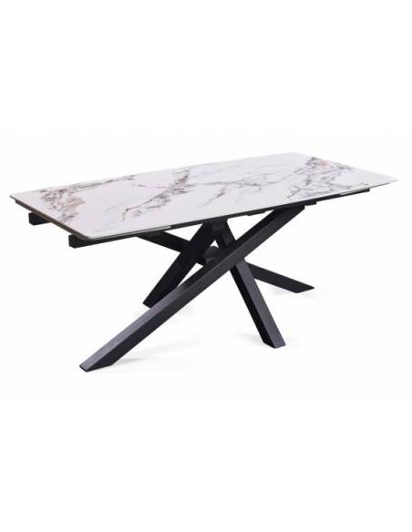 Tavolo allungabile ARTISTICO butterfly onyx 180(260)x90x75h