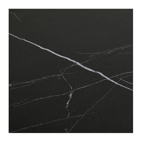 Tavolo ARNO nero marquina Ø89x76h