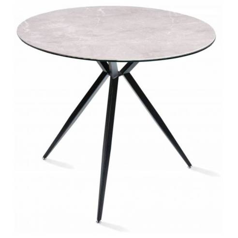 Dining table ARNO light grey Ø89x76h