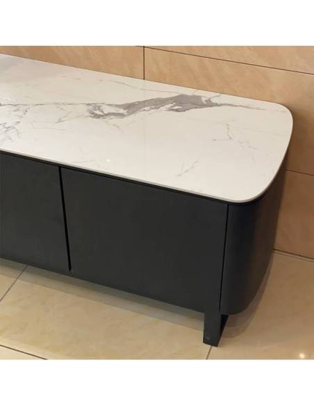 TV stand AMALFI 177,5X44,5 butterfly onyx