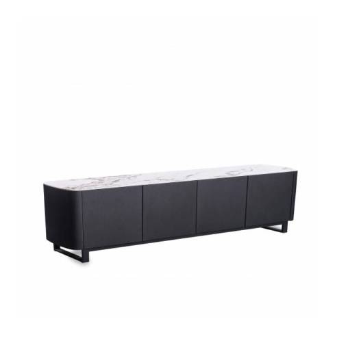 TV stand AMALFI 177,5X44,5 butterfly onyx