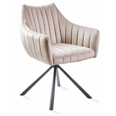 Armchair MILAN VIC light brown