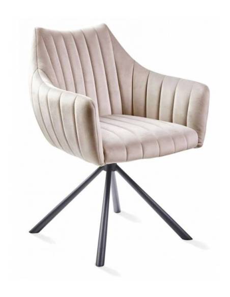Armchair MILAN VIC light brown