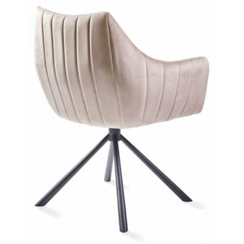 Armchair MILAN VIC light brown