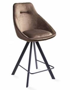 Sgabello ALUMNA marrone