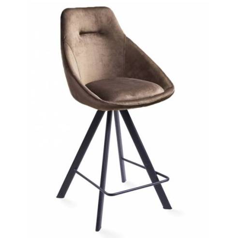 Sgabello ALUMNA marrone