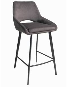 Sgabello DAISY grigio