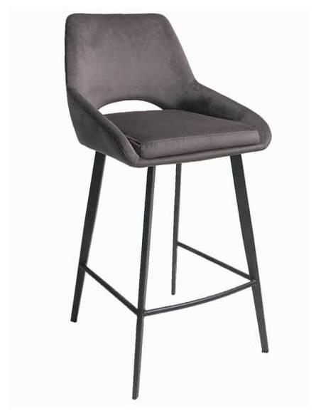 Sgabello DAISY grigio