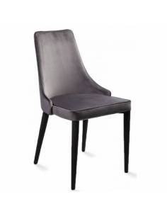 Sedia UMBERTO VIC grigio scuro