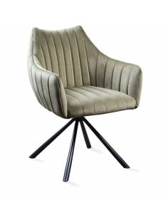 Poltrona girevole MILAN VIC verde muschio