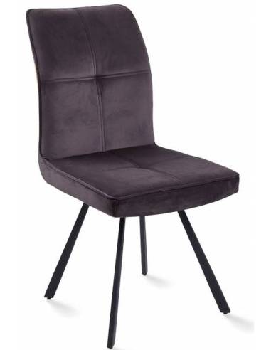 Dining chair VIA VIC dark grey