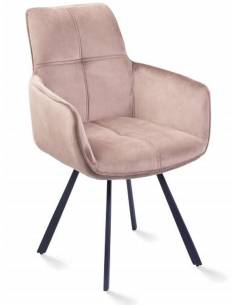 Armchair LIVIA light brown