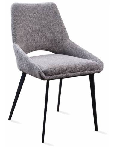 Dining chair DAISY brown grey