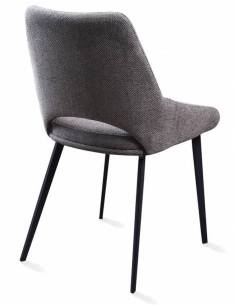 Sedia DAISY grigio marrone 2