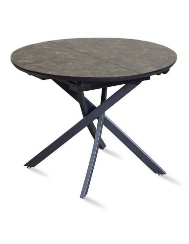 Tavolo LUGO firebanks Ø100(140)x76h