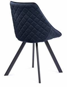 Sedia girevole RUBY VIC nero 2