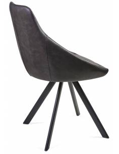 Dining chair ALUMNA dark grey