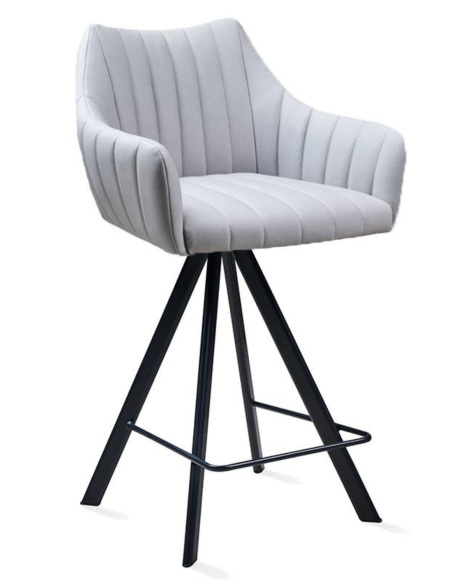 Counter chair MILAN light grey