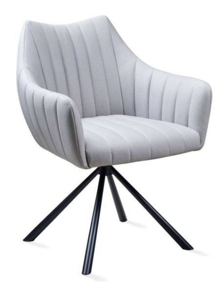 Dining chair MILAN light grey