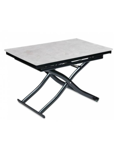 Tavolino trasformabile BERGAMO 120x200 grigio...