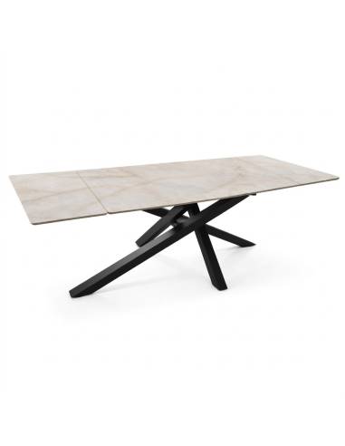 Extendable Table ARTISTICO marble 180(260)x90x75h