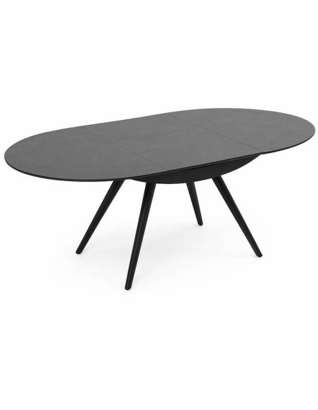 Tavolo allungabile RIOSO 100(139)x75 grigio scuro