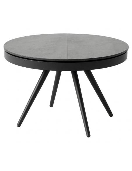 Tavolo allungabile RIOSO 100(139)x75 grigio scuro