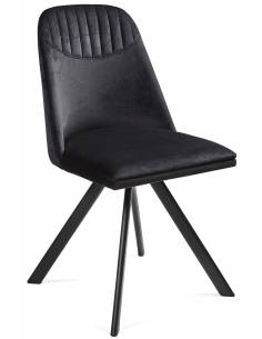 Sedia girevole ROUND nero